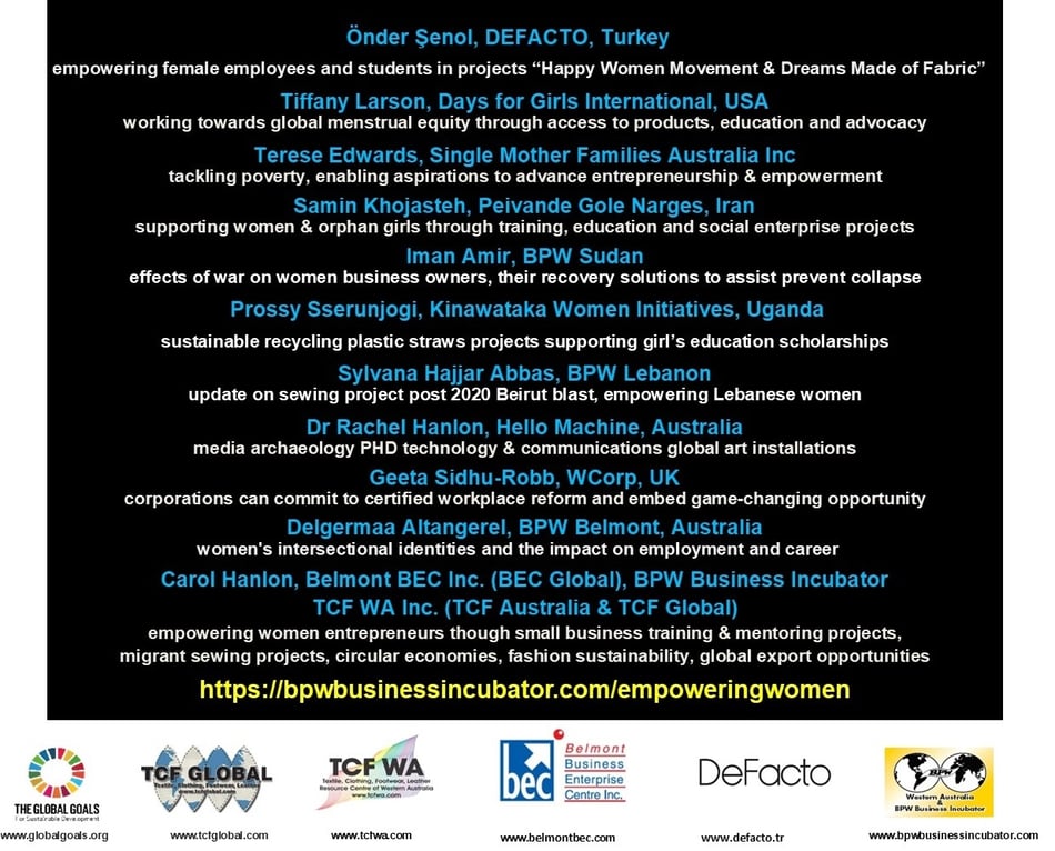 CSW68-Parallel Event: BPW Carol Hanlon, Australia - Economic Empowerment - March 20, 2024