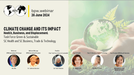 Climate change and its impacts: health, business, and displacement