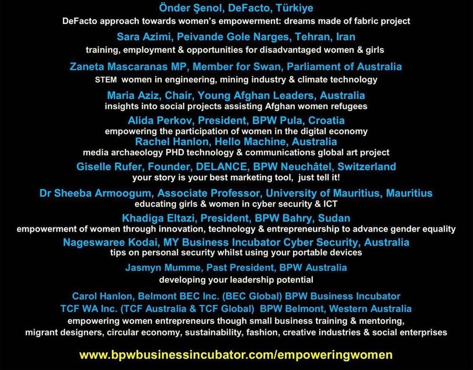 CSW67 - Parallel Event BPW Carol Hanlon