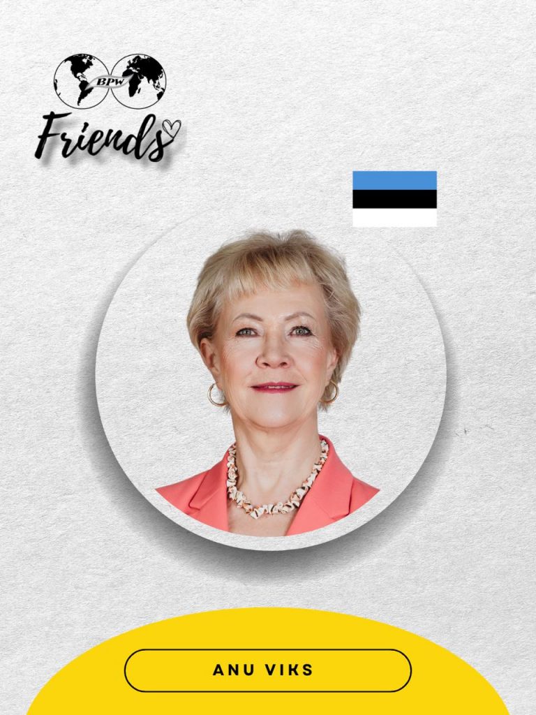 BPW Friends 2025 card: Anu Viks, Estonia