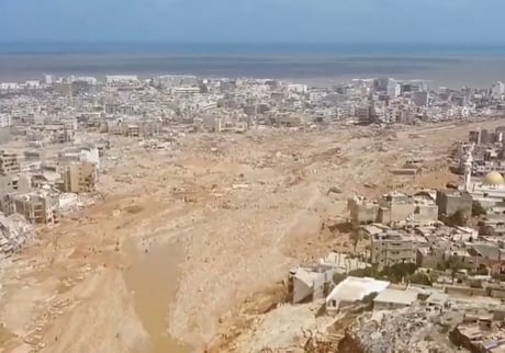 Flood in Libya - Sept 12, 2023