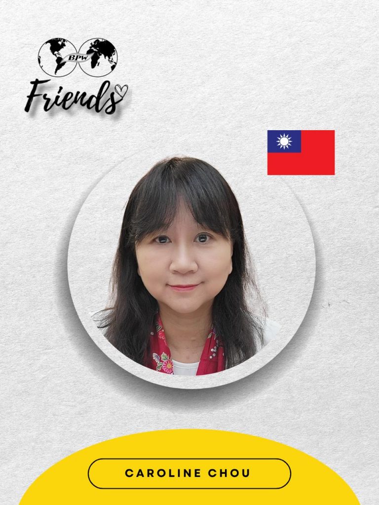 BPW Friends 2025 card: Caroline Chou, Taiwan