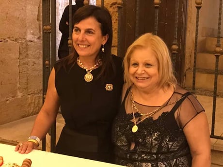 After the business meeting with elections: New President FIDAPA BPW Italy Fiammetta Perrone with Past President Cettina Olivieri