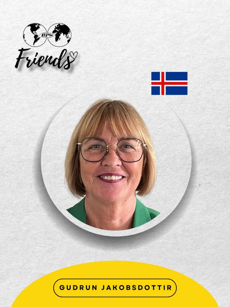 BPW Friends 2025 card: Gudrun Jakobsdottir, Iceland