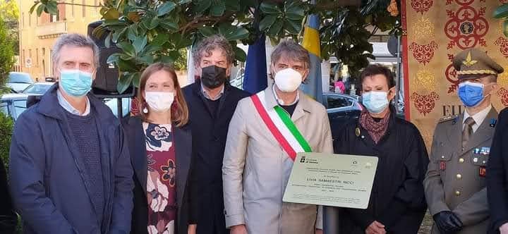 Memorial Plate for Livia Ricci, BPW International President 1993-1996