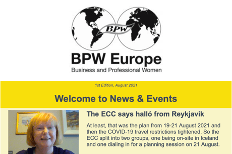First Newsletter ECC Europe in Triennium 2021-2024
