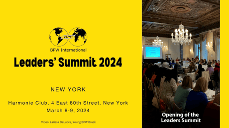 BPW International Leaders’ Summit 2024 – Video with Highlights