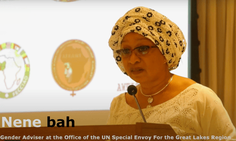 Nene Bah at the BPW Africa Conference in Arusha 2022