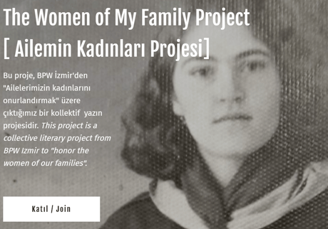 New Project – The Women of My Family Project – BPW Izmir, Turkey