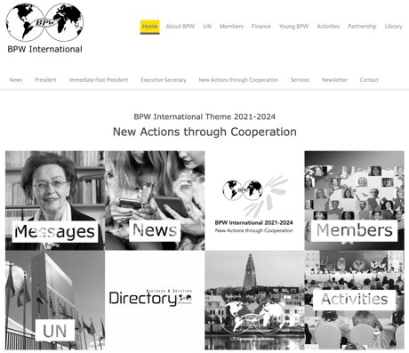 NEW www.bpw-international.org