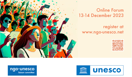 NGO-UNESCO liaison committee – 14th International Online Forum of NGOs: Artificial Intelligence & Youth