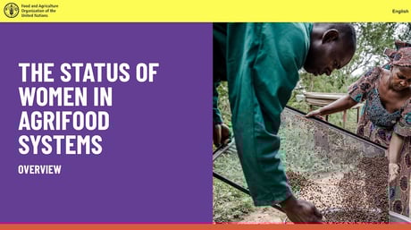FAO Rome – The status of women in agrifood systems – Report 2023
