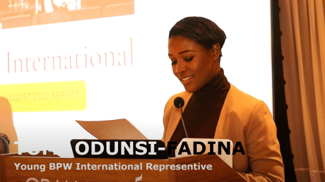 Tomi Odunsi Fadina, Moderator YoungBPW Africa Symposium Arusha 2022