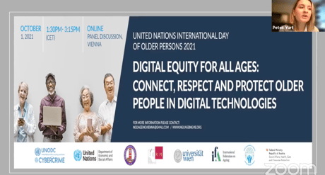 UN International Day of Older Persons 2021 – Digital Equity for All Ages