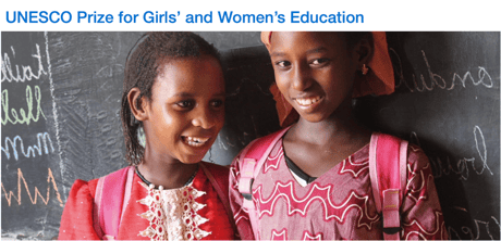 Call for Nominations – UNESCO Prize for Girls’ and Women’s Education