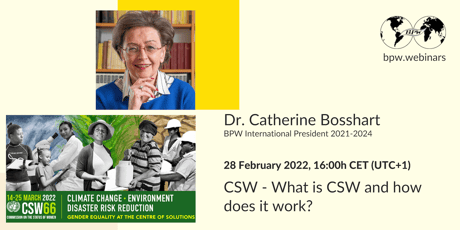 bpw.webinars-Kickoff with “CSW – what it is and how it works”