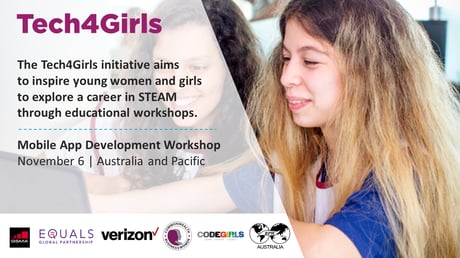 New Project – TECH4GIRLS Australia and the Pacific
