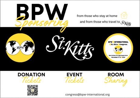 Congress 2024 – BPW Sponsoring – Call to Action