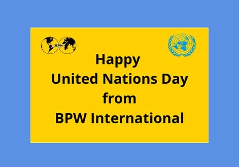 Celebrating 80 Years of the United Nations: Honoring a Timeless Partnership with BPW International
