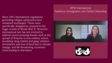 Meetings of the Task Force – Discussing international Regulations Governing Refugee Admissions