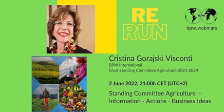 Rerun Webinar “SC Agriculture – Information, Actions, Business Ideas”
