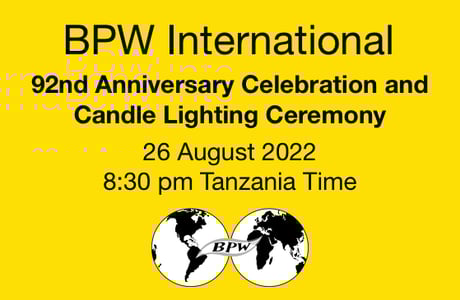 92nd Anniversary Celebration and Candle Lighting Ceremony – Invitation