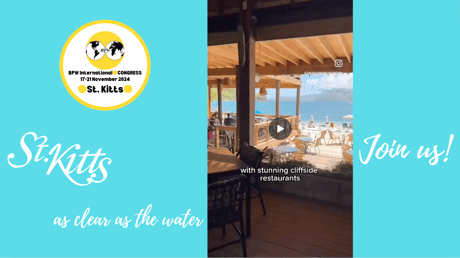Congress 2024 – St. Kitts? As clear as the water – Join us!