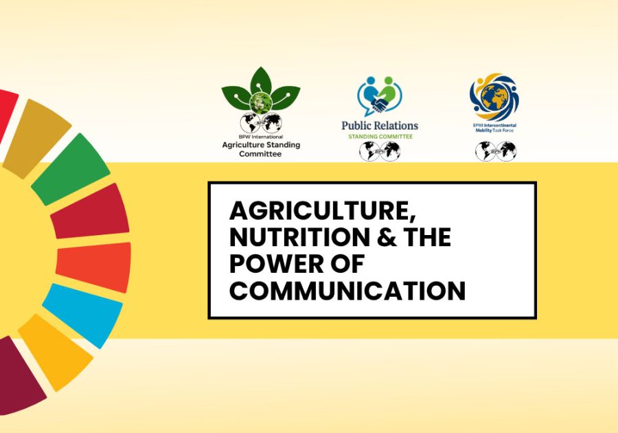Agriculture, Nutrition and Communication are Deeply Connected