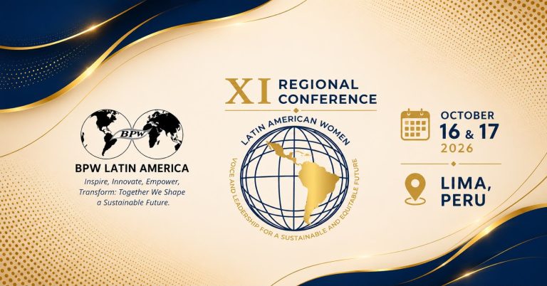 Join the XI BPW Latin America Regional Conference in Lima