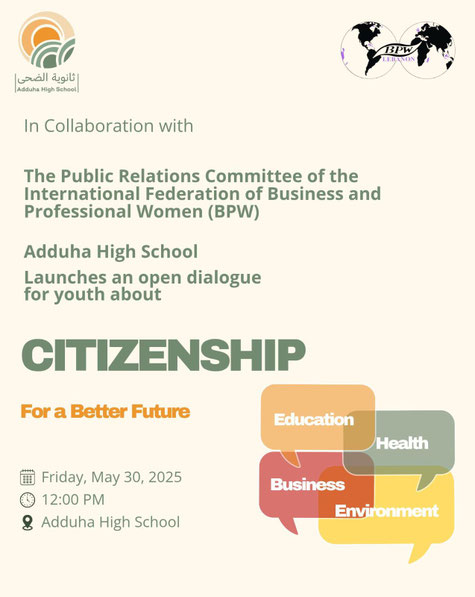 Citizenship for a Better Future: BPW and Adduha High School Open Youth Dialogue
